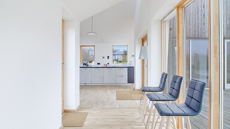 Das biologische Haus mit Kebony Fassade