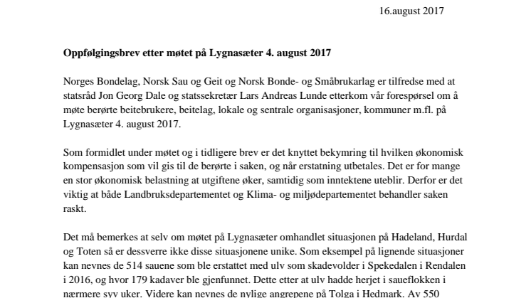 Fagre ord og tomme løfter fra ministerne Dale og Helgesen