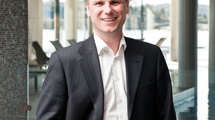 Andre Schreiner, hotelldirektør for Clarion Hotel Royal Christiania