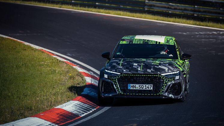 Audi RS 3 sætter ny rekord på Nürburgring Nordsløjfen
