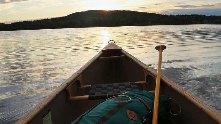 kanot i Södra Sundet, Härnösand, Höga Kusten