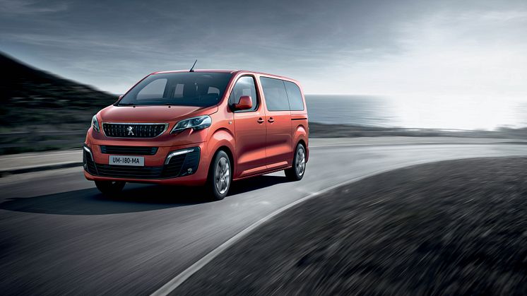 Nya Peugeot Traveller bjuder in till en lyxig reseupplevelse