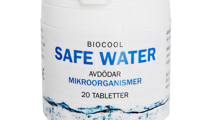 BioCools produkter till försäljning på Skellefteå Airport