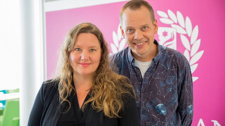 Anna Rosling Rönnlund och Ola Rosling