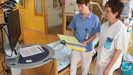 Telemedicinska projekt över gränserna