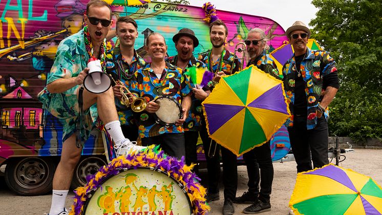 Glädjeorkestern LOUISIANA AVENUE inleder det nya året storslaget - singeln "Do Your Dance" ute idag & debutalbumet ”2107 Delachaise” släpps den 18 januari!