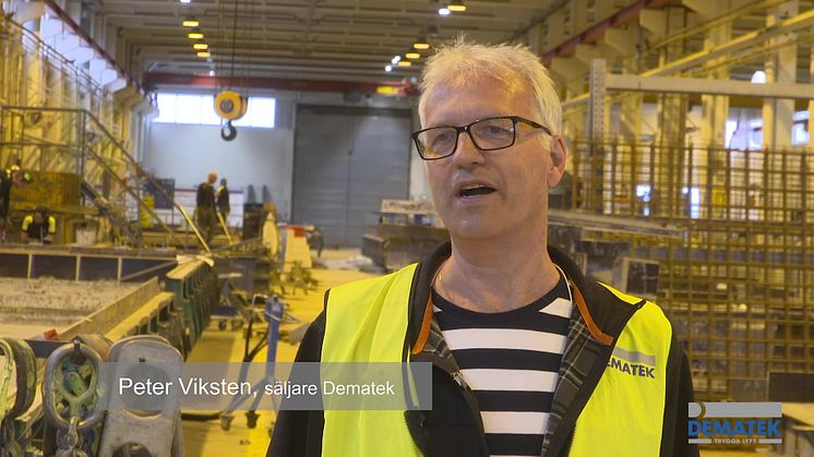 12,5 tons kranar med tandemövervakning levererade till Starka Betong