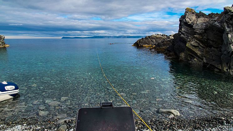 ROV fra land