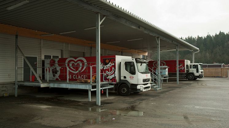 GB Glace flyttar in i Mölnlycke Logistikpark