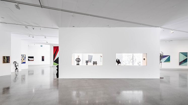 Installationsvy CoBra Denise René