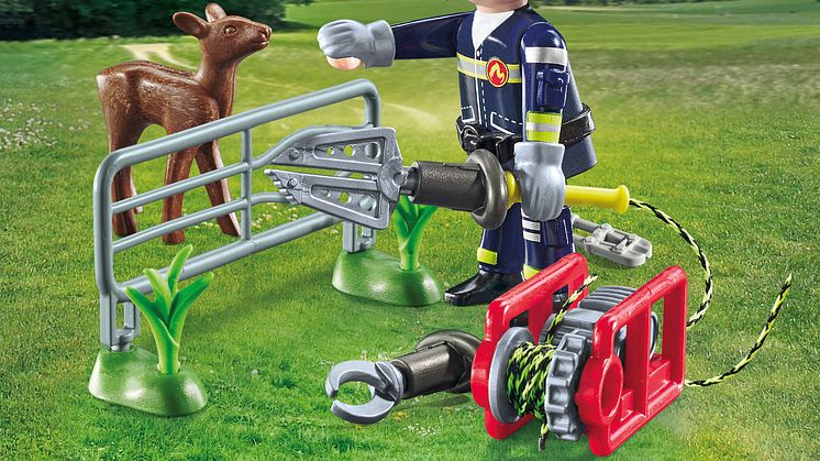 Feuerwehr-Tierrettung (71467) von PLAYMOBIL