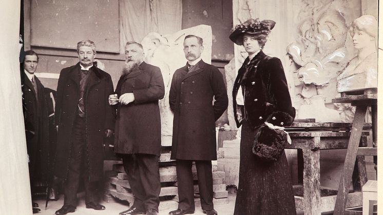 Georg Brandes pays a visit to Auguste Rodin in Paris 