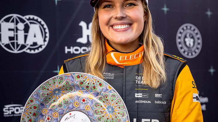 Klara Andersson tog en tredjeplats i Turkiet