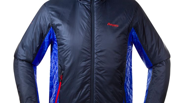 Slogen Lt Ins Jacket - Navy/Warm Cobalt/Red