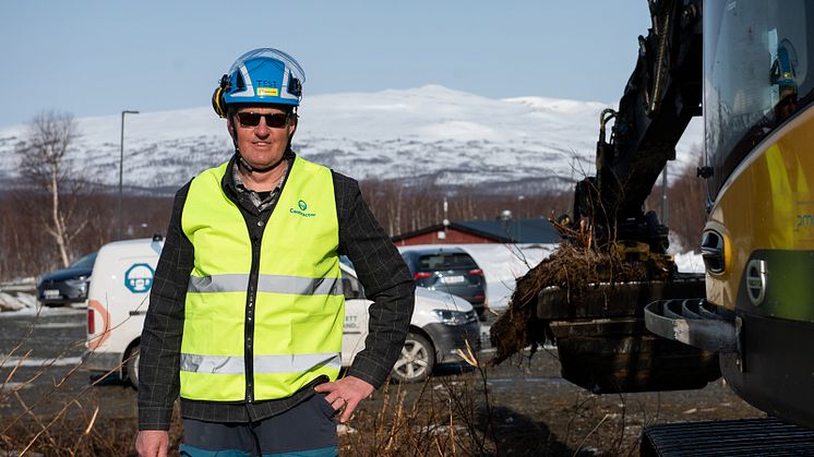 Björn Halling, ägare och projektledare för BRF Gondolgränd 5
