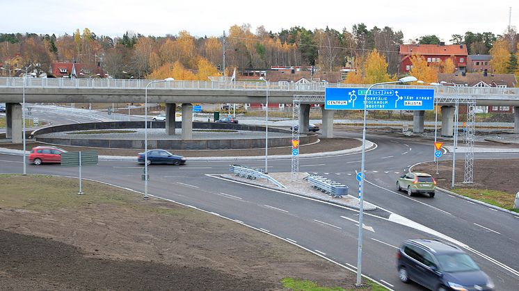 Trafikplats Vallentuna pressmottagning