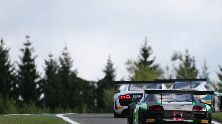 Audi R8 LMS ultra #24 (Team Parker Racing), Ian Loggie, Callum Macleod, Benny Simonsen, Julian Westwood