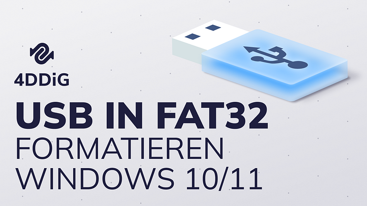 Wie formatiert man USB auf FAT32 unter Windows 10/11?