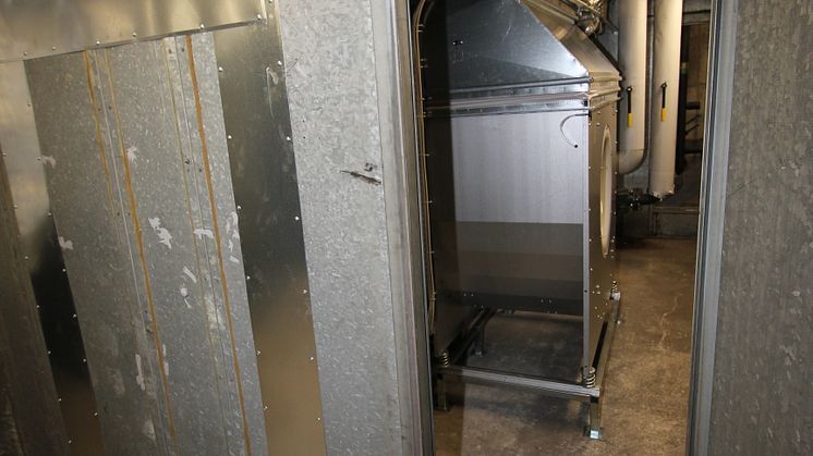 Stor energibesparing när ebm-papst största aggregatfläkt dubbelmonteras i Galleria Domino