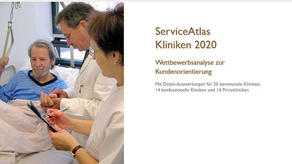 ServiceAtlas Kliniken in Deutschland