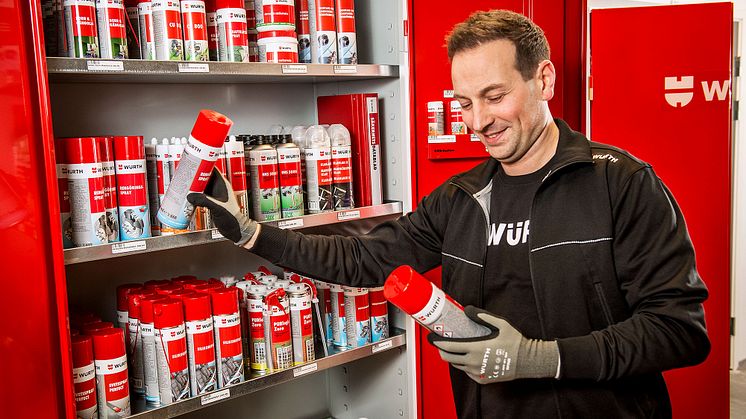 Under mässan kommer Würth att visa på fördelarna med servicekonceptet ORSY Kemi