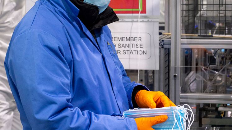 Ansiktsmasker visirer egenproduksjon 2020 