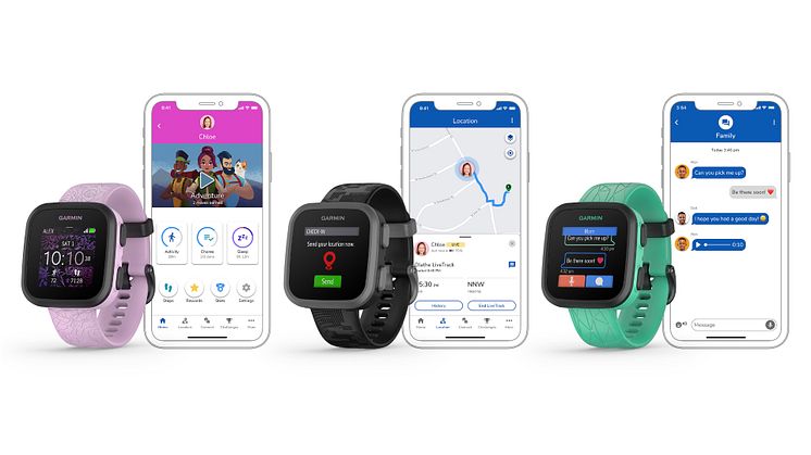 Bounce : la première montre connectée Garmin pour les enfants avec connexion LTE