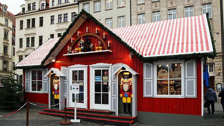 Leipzig: Weihnachtshaus von Käthe Wohlfahrt