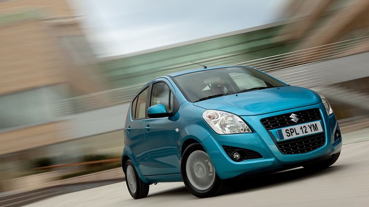 Suzuki Splash med ny front