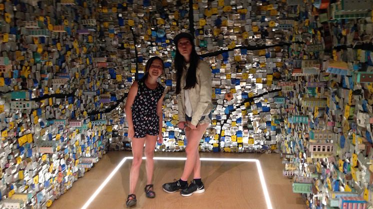 Ett 2018 med mängder av aktiviteter. Både i Sverige och som på bilden, Boston Art Museum.