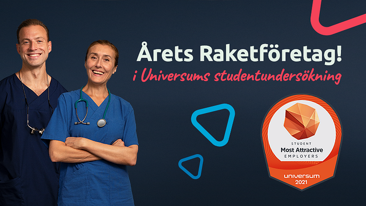 Praktikertjänst årets raket i Universums undersökning bland studenter kring ”Sveriges Mest Attraktiva Arbetsgivare”