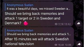 Telegram channel Anonymous Sudan, 29th of April 2023  