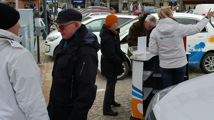 Kraftringen bidrar till infrastruktur för elbilar