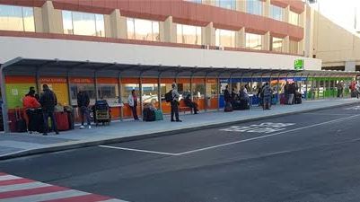 Utopia stoltserar på Madrids flygplats!