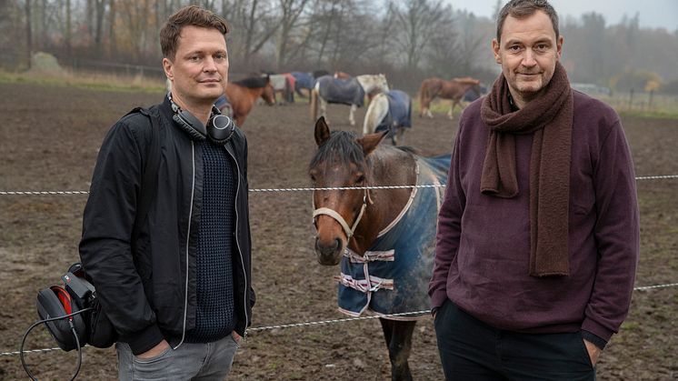 Daniel Velasco och Robert Barkman, nominerade i kategorin Årets Berättare 2018