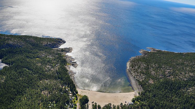 Smitingens havsbad i Härnösand.
