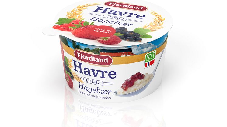 Fjordland Havrelunsj med hagebær