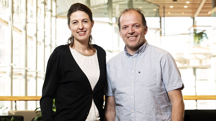 Elena Petukhovskaya och Hugo Wikström