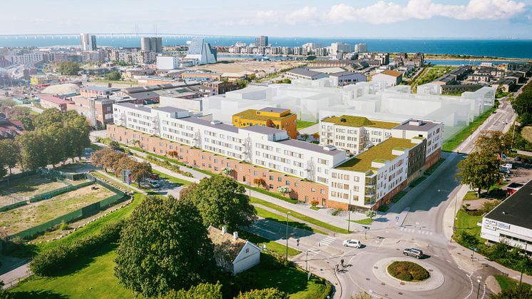 Kvarter Gjuteriet som står klart för inflyttning i januari 2019