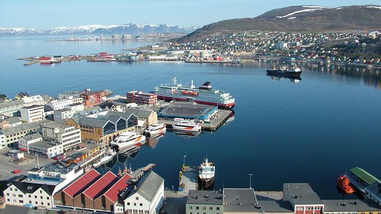 Hammerfest i Nordnorge skal have et nyt hospital til 1,95 mia. NOK med hjælp fra bl.a. LINK arkitektur .