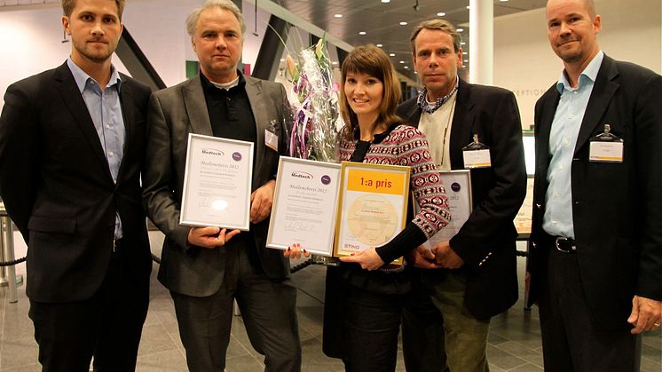 Medtechföretaget BioResonator vann pris för bästa internationaliseringsplan