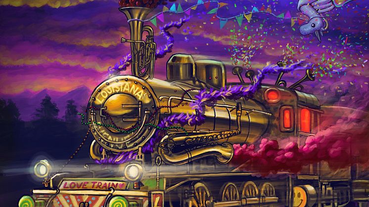 Omslag "Love Train"
