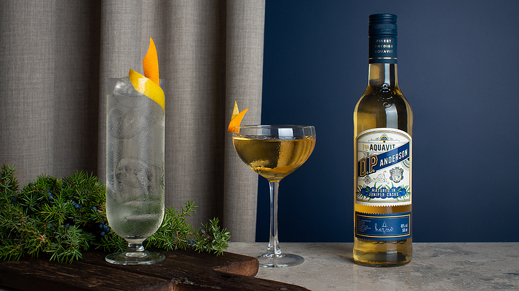 O.P. Anderson Hernö Juniper Cask Finish med cocktails
