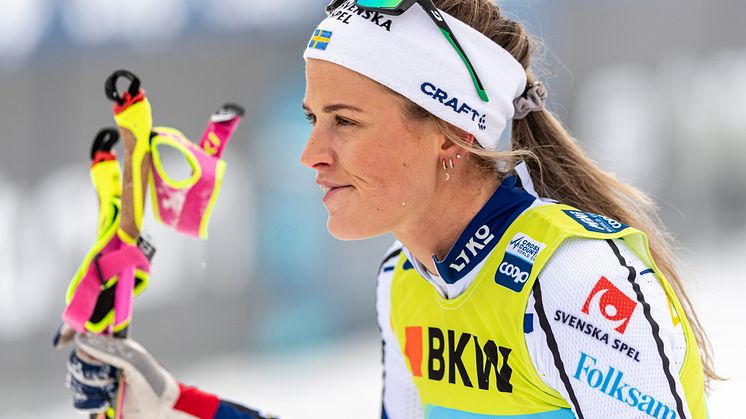 Anna Dyvik klar för OS i Peking. Foto: Bildbyrån
