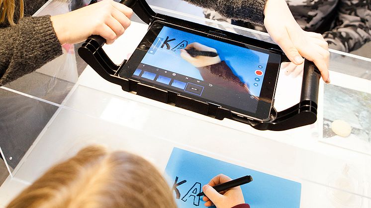Workshop på Konsthallen i Härnösand.