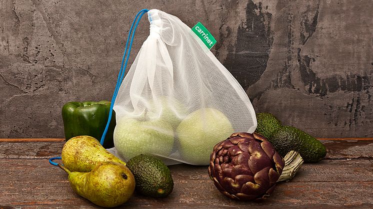 Handla frukt och grönt miljösmart med Veggio grönsakspåsar