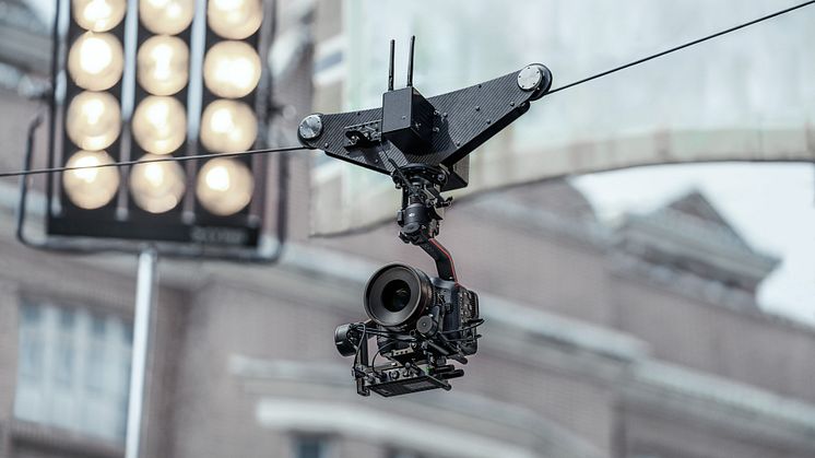 DJI RS 3 Pro – Mounted on Cable System