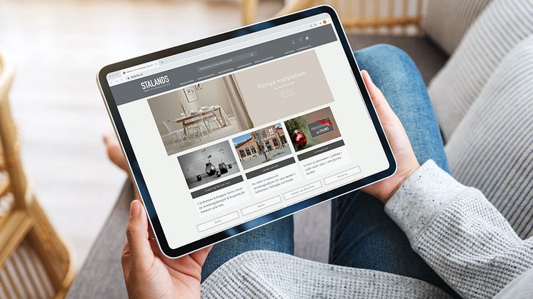 Stalands Möbler lanserar ny e-handel.
