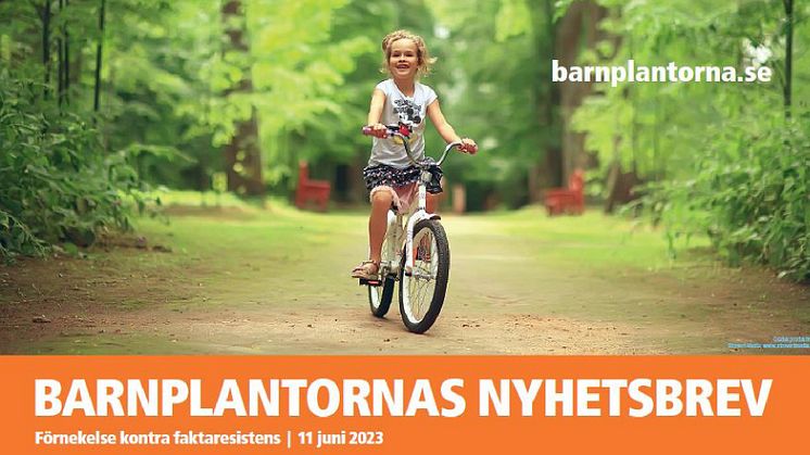 BARNPLANTORNAS NYHETSBREV juni 2023