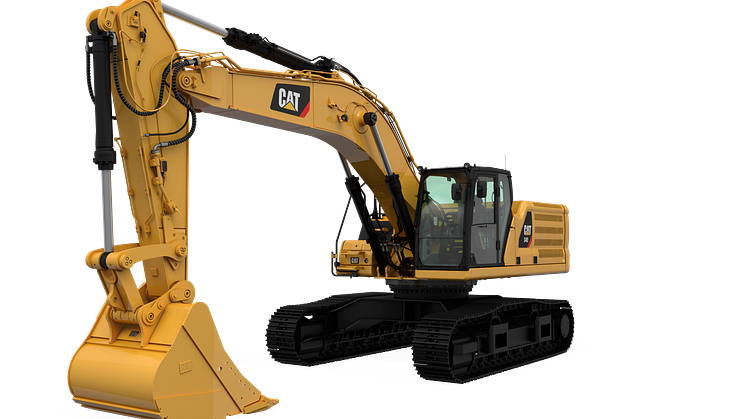 Cat 340, frilagd